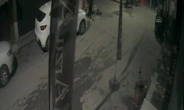 Köpeği böyle çalındı!